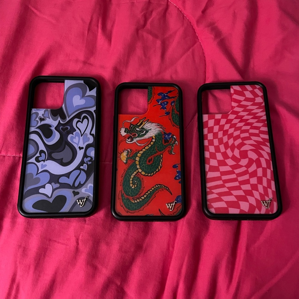 3 wildflower iphone 12/12 pro cases